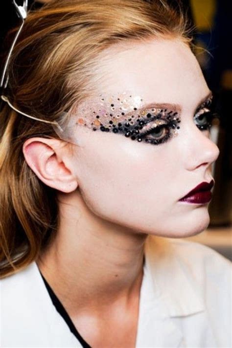 dior runway makeup|dior runway model.